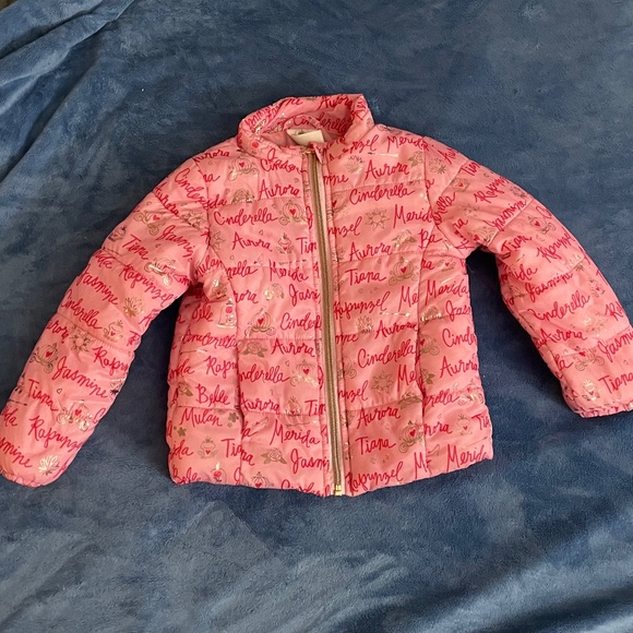 Disney Other - EUC Size 4 Pink Disney princess Jacket